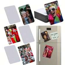 6 件个性化冰箱贴纸，合成树脂，适用于冰箱、微波炉、墙壁和门上的家居装饰、热转印、厨房