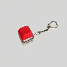 1pc Anti-Stress Artifact Keychain With Pressable Buttons, Stress Relief Toy & Mini Gift