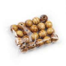 6-14mm gerookte grenen ovale houten kralen, doe-het-zelf sieradenmaakbenodigdheden voor armbanden, kettingen, losse kralen
