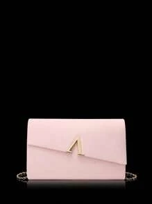 女士水钻首饰 闪亮奢华水钻首饰套装 闪亮项链 耳环 手链套装 个性天鹅绒手提 V 型五金翻盖信封包 宴会包 手提包 宴会包 钱包手提包 优雅手提宴会包 手提包 女士舞会手提包 女士新娘宴会包 舞会手提包 金属链条手提包 婚礼派对手提包 酒会婚礼 新款钱包宴会包 - 粉色 - 查看 6