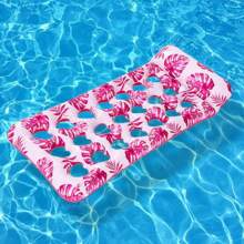 Inflatable Pool Float Lounger Adult 1 Packs, Giant Pool Raft Floaties Pool Floating, Swimming Pool Floats, Large Water Floats Lounge Set, Large Floating Hammock Mat, Beach Essentials, Beach Accessories