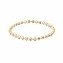 手工串珠手链，百搭18K镀金铜串珠手链，欧美珠宝，春夏