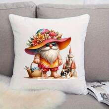 1 件/2 件/3 件夏季矮人带花帽 - 热转印补丁，DIY 熨烫可洗补丁，适用于 DIY T 恤、牛仔裤、运动衫、手提包、枕头 - 彩色 - 查看 8