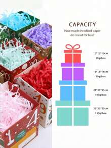 100g Raffia Paper, Gift Filler, Reusable Raffia Paper, Non-Fading, Teachers' Day, Easter, Mother's Day, Couple Gift, Birthday Presents, Father's Day - 100g - View 6