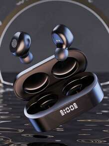 WoSD Fone de Ouvido Sem Fio Esportivo À Prova d'Água TWS, Estéreo Hi-Fi para Celular com Microfone e Redução de Ruído, Excelente Presente Pensativo para Homens/Mulheres/Namorada/Namorado/Amigo/Presente de Aniversário