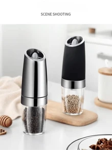 Gravity Induction Grinder Gravity Induction Smart Salt Pepper Grinder Electric Grinder - Multicolor - View 3