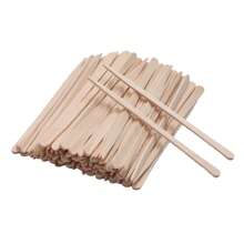 50/100/200 Pcs Wood Hard Wax Beans Spatula Set Wax Applicators Scrapers Sticks For Salon Home Face Eyebrows Body Beauty ,Hair Products And Accessories For Barber Salon Beauty Travel Essentials