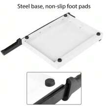 A4 Metal Guillotine Paper Cutter Cutting Performance Up To 10 Sheets,12 Inch Cut Length Manual Heavy Duty Guillotine Paper Trimmer With Guard And Blade Lock,For Paper Photo Picture Card