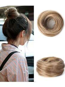 1pc Fashionable & Elegant Hair Scrunchie Bun Maker, Hair Accessories Wig, Messy Bun Hair Donut, Suitable For Everyday Use