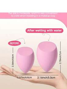 9-Piece Reusable Makeup Tool Set: Face Cleansing Pads, Makeup Sponges, Facial Scrub Band, Air Cushion Puff, Portable Cosmetic Accessories Suitable For Foundation, Cream, Powder, BB Cushion, Fit For All Skin Types