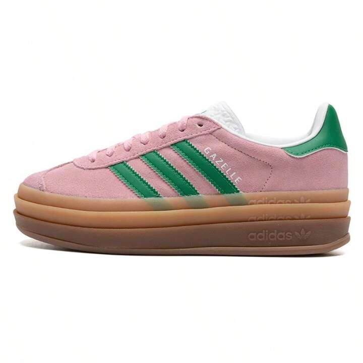 【ADIDAS】 IE0420 Gazelle Bold adidas Gazelle Bold Shoes - Pink | Free Shipping with