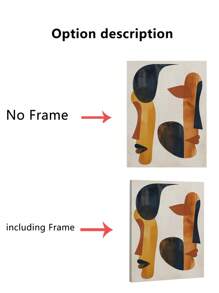 1pc Two Face Masks Vintage-Printing Canvas -Posters-Wall Arts- Frameless Canvas Paintings - Bedroom, Home Office, Kitchen, Bathroom - Indoor/Outdoor Hanging Pictures Ideal Gift For Wall Decoration, Room Decoration Paintings