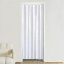 1 Stück Zick-Zack faltbare Tür Vorhang, Raumteiler im Akkordeon-Stil für Wohnzimmer, Schlafzimmer, Eingangsbereich, Kleiderschrank