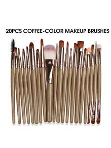 32件套旅行化妆套装 | 20支专业化妆刷 + 6个海绵粉扑套装 | 多材质美妆工具，含发带和腕带。一应俱全，新手友好 | 方便携带，送礼佳品 | 新手/女士的完美之选，化妆刷套装，化妆刷套装，化妆刷套装，全套化妆刷，化妆刷套装，化妆刷套装，化妆礼盒套装 - 彩色 - 查看 14