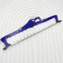 Jujutsu Kaisen 1pc Jujutsu Kaisen Ruler, Gojo Satoru Anime Stationery Ruler, 15cm Length,School Supplies,Back To School