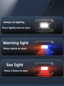 Jumping Starter With Air Compressor, 500A Portable Car Battery Jumping Starter (6.0 Gas/6.0 Liters), Equipped With 150PSI Automatic Shut-Off Tire Inflator, 12V Lithium Jumping Box Car Supercharger - Multicolor - View 10