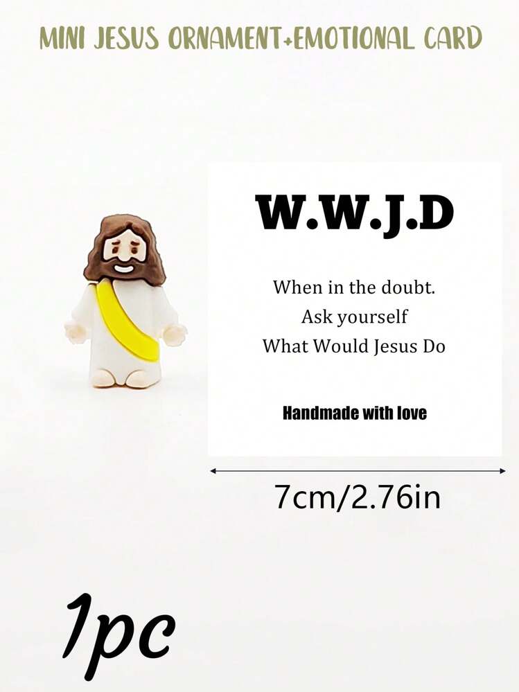 25 Miniaturas De Jesús Con Corazón Rojo | Detalle Religioso Para Pascua Y San Valentín