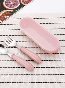 2pcs Customized Cutlery Set, Customized Engraved Name Spoon & Fork Set - Stainless Steel Flatware Set, Stainless Steel Tableware, Mother's Day, Birthday, Children's Day, Father's Day, Graduation, Wedding, Housewarming, Restaurant, Kitchen, Office, School, Multi-Functional, Anti-Mold, Ornamental, Reusable, Stainless, Exquisite, Stylish, High-Quality, Unique, Ideal Gifts For Him, Tea Room, Home, Garden, Office, For Anniversaries, For Valentine's Day, For Weddings, For Housewarming, Brunch-Ready - View 9