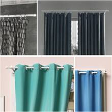 轻巧简约实用的白色窗帘杆套装,螺旋式组装,适用于23-80英寸的窗户,适合悬挂薄窗帘、透明面料和浴帘。经久耐用,安装简便。适用于卧室、露台、厨房、客厅、餐厅和办公室。配有挂钩。 - 白色 - 查看 8