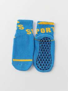 3/6 Pairs Kids Non-Slip Socks, Thick Terry Socks For Indoor/Outdoor Sports, Playground, Trampoline, Parent-Child Early Education - Multicolor - View 6