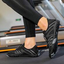 1双女士条纹水鞋，防滑耐穿沙滩鞋，轻便柔软鞋底，适合沙滩、派对、露营、钓鱼、溪流徒步、水上运动等场合。 - 黑色 - 查看 9