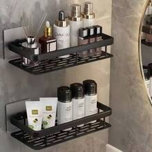Kit2 Shampoo Holder - Bathroom Organizer - Shampoo And Soap Holder - Bathroom Shelves - Black - View 2