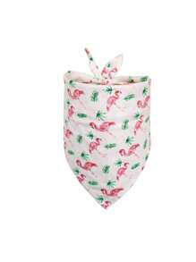1pc Pet Triangle Bib, Drool Bib, Accessories For Cats And Dogs