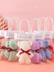 1 szt. Pluszowa lalka Teddy Bear, odpowiednia jako prezent urodzinowy, prezent na wieczór panieński, prezent na przyjęcie z okazji ukończenia szkoły, prezent na przyjęcie urodzinowe