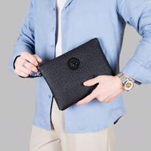 Men's PU Embossed Clutch/Wrist Bag