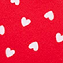 2pcs/Set Newborn Baby Elephant Heart Footie Jumpsuit, Long Sleeve, Suitable For All Seasons - Red and White - View 9