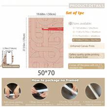 1pc, Canvas Hanging Painting, Framed Decorative Painting, Poster, Wall Art, Bauhaus Style Geometric Wall Art Print - Modern Red Abstract Canvas Poster For Home And Office Decoration Gifts Birthday Graduation