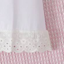 Baby Girl Sleeveless Bow Headband Dress 2 Pieces Set For Summer - White - View 7