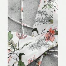 Maillots de bain pour femmes, bikini imprimé, taille fleurie, ensembles de vêtements de plage, deux femmes, maillot de bain deux-pièces, maillots de bain une-pièce, ensemble tankini