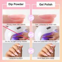 REDNEE 33pcs Dip Powder Nail Kit Starter 24 Bright Colors Dipping Powder, Base Top Coat, Activator, Brush Saver & Essential Tools For Nail Art Design Home Salon Daily DIY Women Gift Set