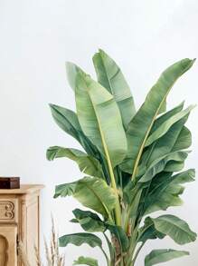 Pegatinas de pared de grandes hojas de palma, pegatinas de pared de hojas de Monstera y plantas tropicales para la sala de estar, murales de arte de plantas verdes, papel pintado vinílico para dormitorio, sala de estar, regalos, cumpleaños, graduación, decoración de habitaciones, decoración del hogar, decoración de paredes, decoración de baño, decoración de dormitorio, decoración de la habitación, decoración de la sala de estar, decoración de la casa, decoración del hogar, arte de pared de la sala de estar, papel tapiz