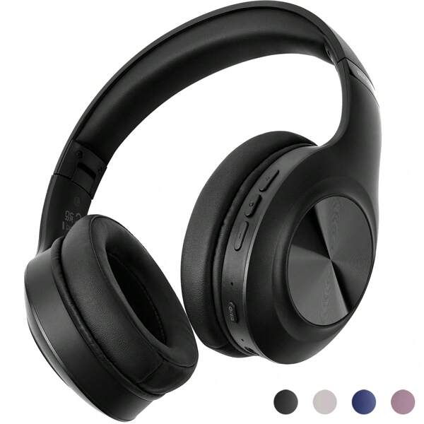 siindoo Siindoo Bluetooth-Kopfhörer Over-Ear, 65 Stunden kabellose Bluetooth-Kopfhörer mit 3 EQ-Modi, HiFi-Stereo, eingebautem Mikrofon, faltbare kabellose Kopfhörer für Handy/iPad/Laptops/PC kompatibel mit Phone, iPad, Laptops, für iOS, Android-Nutzer, Geschenke für Familie, Freunde, Mütter, Kinder, Geburtstag, Frühling, Sommer, Freunde, Feiertage