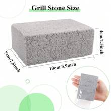 8 Pack Grill Griddle Cleaning Brick Block Pumice Stones For Removing BBQ Grills - 1 - View 2