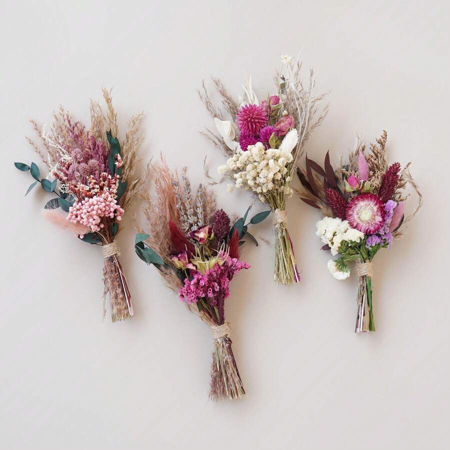 Mini profumo di fiori secchi, profumo da centro tavola per matrimonio bohémien, profumo di boccioli di fiori in bottiglia, regali, decorazioni per la casa, mini profumo di pampas per compleanni, lauree, autunno e decorazioni autunnali
