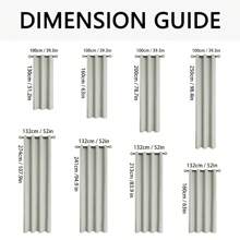 2pcs Blackout Curtains Thermal Insulated Lined Window Curtain Panels For Living Room, Bedroom, Kitchen, Bathroom, Home Decor Curtains For Living Room Room Decor Home Decor Living Room Kitchen Decor Living Room Decor Room Decor Curtains Bedroom