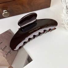 1 件装时尚醋酸纤维豹纹发爪优雅女士发夹发夹