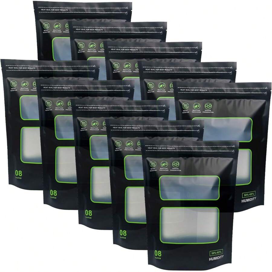 10 Pcs 1/2 LB Lock & Seal Storage & Curing Bags 8oz (10) | SHEIN USA