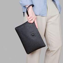 Men's PU Embossed Clutch/Wrist Bag