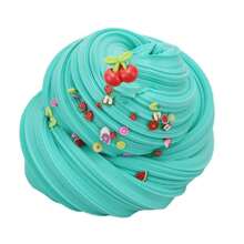 5 件/100 毫升水果史莱姆 DIY 套装，多种颜色超轻粘土腻子，手工 DIY 史莱姆制作玩具套装，带随机配件 - 彩色 - 查看 8