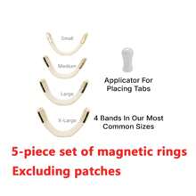 30 片装防打鼾条，透气、防水、防汗助眠鼻扩张器磁性鼻夹，可止打鼾