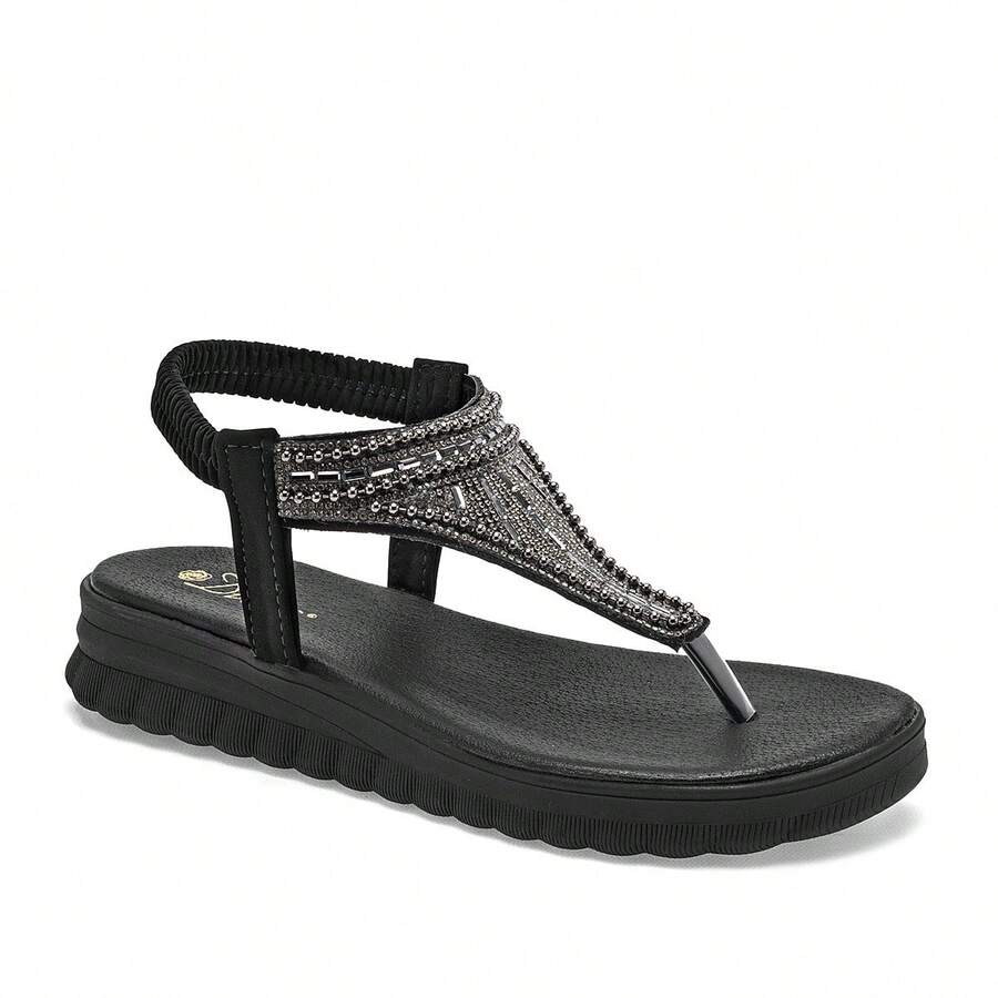 Diva Women's Sandal Black - 黑色 - 查看 1