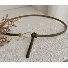 Women Skinny Waist Belt, Fashionable Suit Decoration Accessory For Dresses, Shirts, Trousers, Summer - Multicolor - View 11