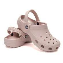 Crocs Classic Clog Lightweight Comfortable Casual Shoes, Unisex - Quartz Powder - View 3