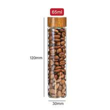 迷你玻璃分配瓶 - 0.33 盎司便携式容器，适合旅行、野餐、露营和厨房使用。非常适合圣诞节组织，无味，由玻璃制成 - 彩色 - 查看 7