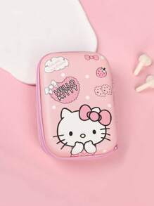 Sanrio Sanrio 1pc Cute Cartoon Data Cable Storage Bag, Mobile Phone Charger Portable Large-Capacity Storage Bag, Headphones U Disk Ccd Camera Bag Storage Bag Zipper Bag