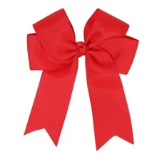 1 pieza Pinza de pelo con lazo personalizada para niñas, lazo de animadora con nombre impreso, lazos de pelo personalizados para porristas, pinza de pelo con moño adorable, adecuada para decoración diaria del cabello, regalo para niñas, multifuncional, ornamental, letra, elegante, moderna, colorida, adorable, casual, personalizada, única, regalo ideal para él, regalo ideal para ella